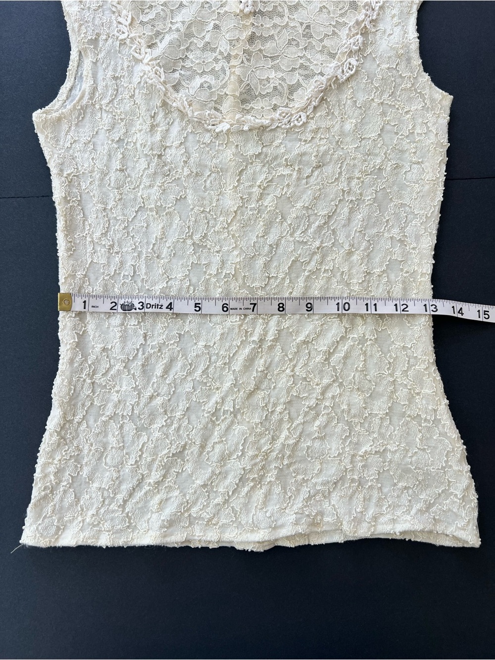 Vintage Margot Too? Victorian Lace Top - Picture 6 of 7
